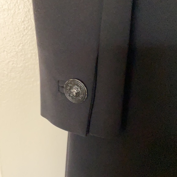 VINTAGE VERSUS VERSACE 2PC SUIT SLEEVELESS MINI DRESS w/CROPPED JACKET XS/S MINT - Picture 16 of 16